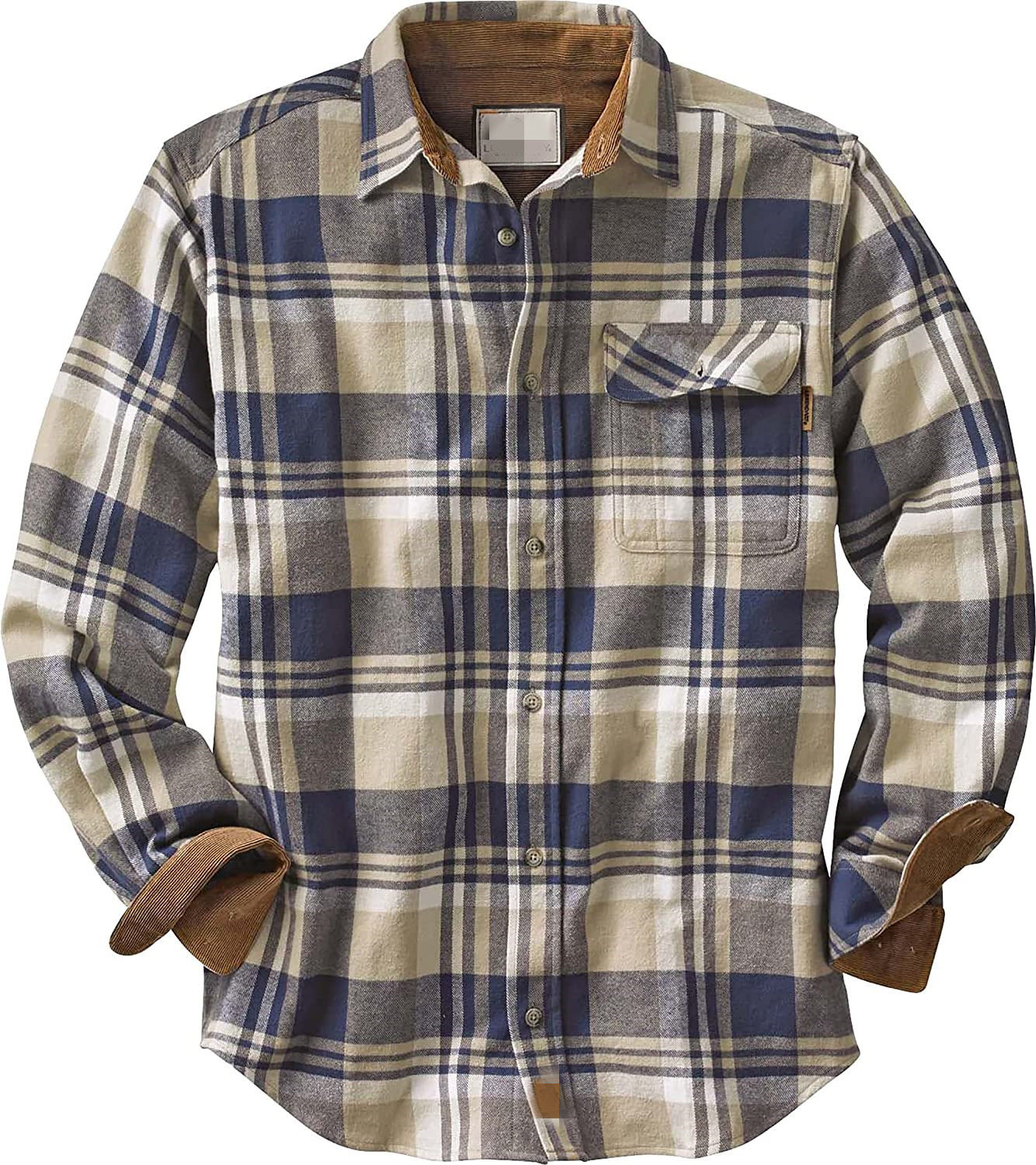 Camisa de franela Buck Camp para hombre