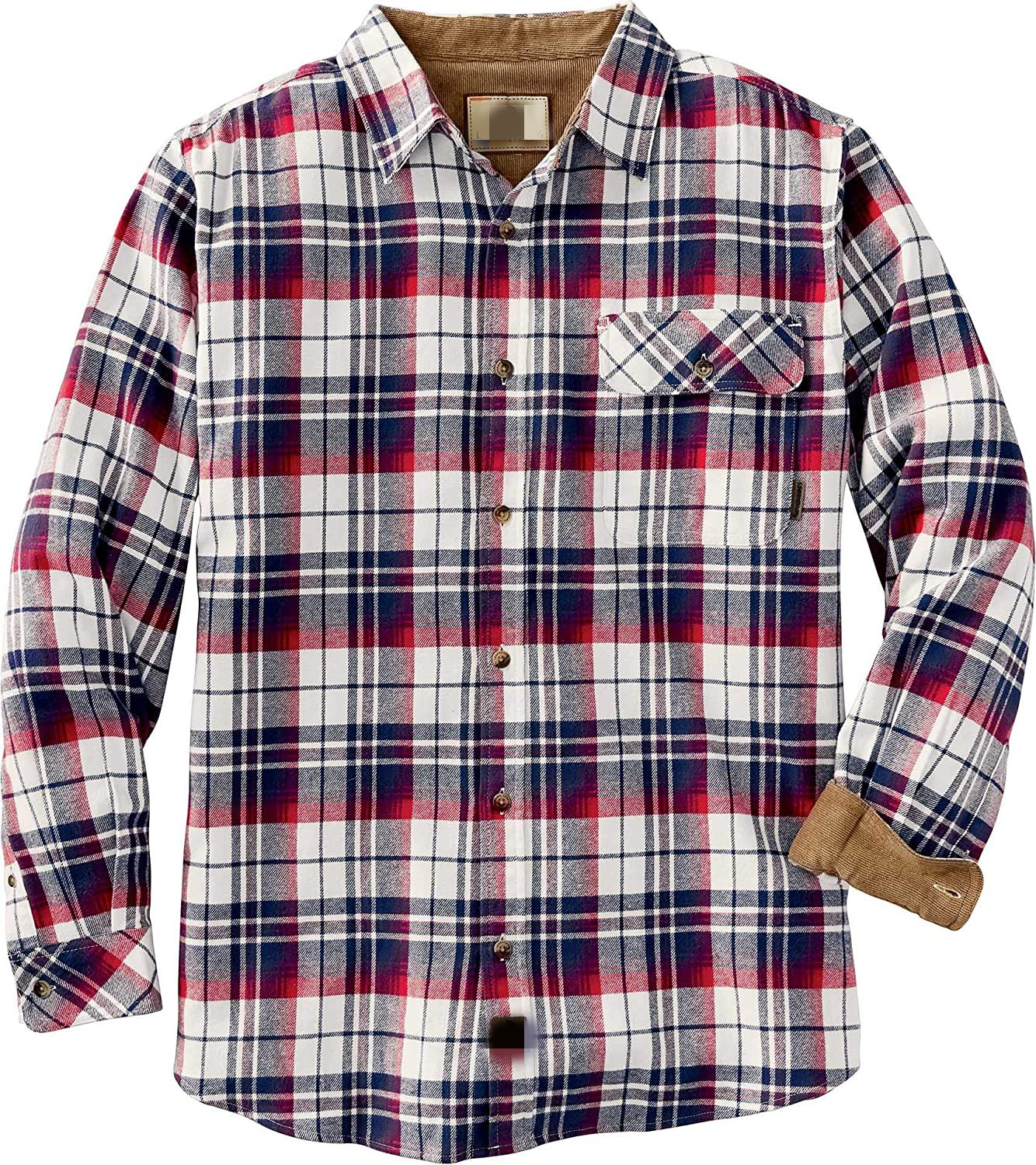 Camisa de franela Buck Camp para hombre