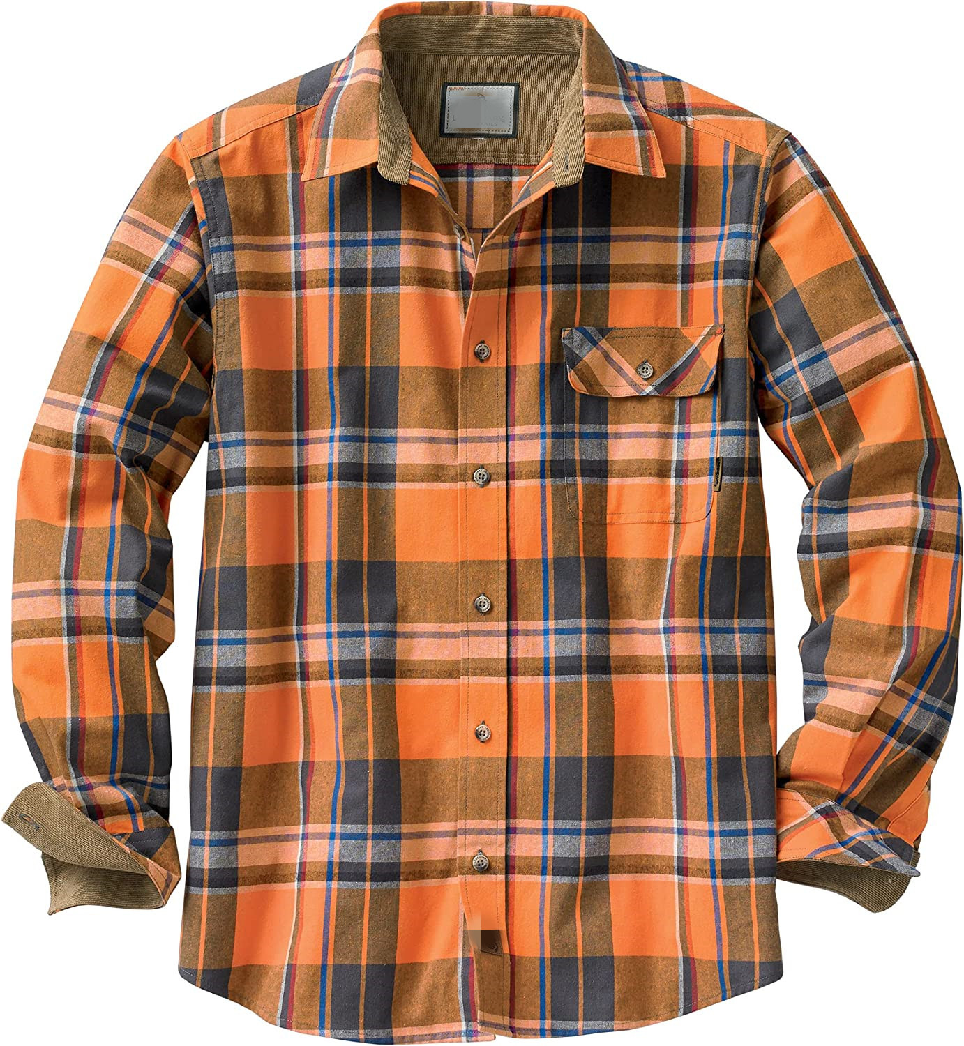 Camisa de franela Buck Camp para hombre