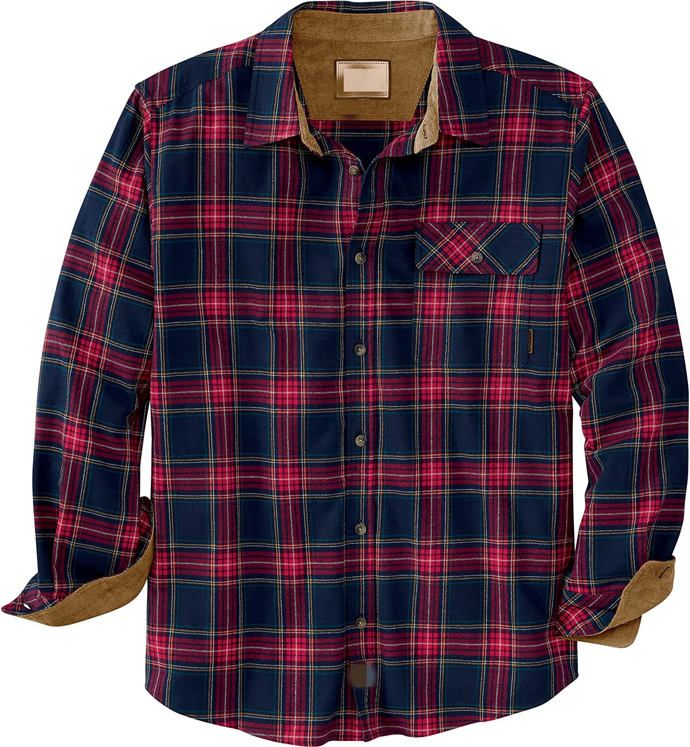 Camisa de franela Buck Camp para hombre