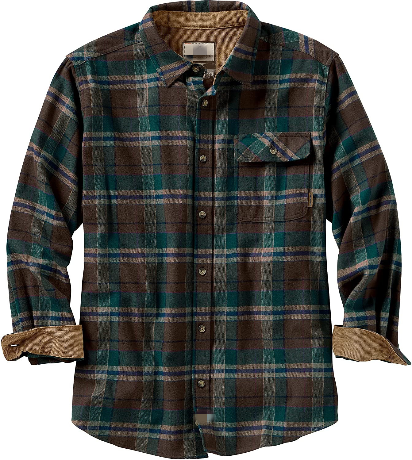 Camisa de franela Buck Camp para hombre