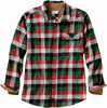 Camisa de franela Buck Camp para hombre